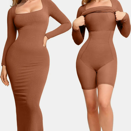 The SculptFit 8-in-1 Integrated Shapewear Maxi Dress